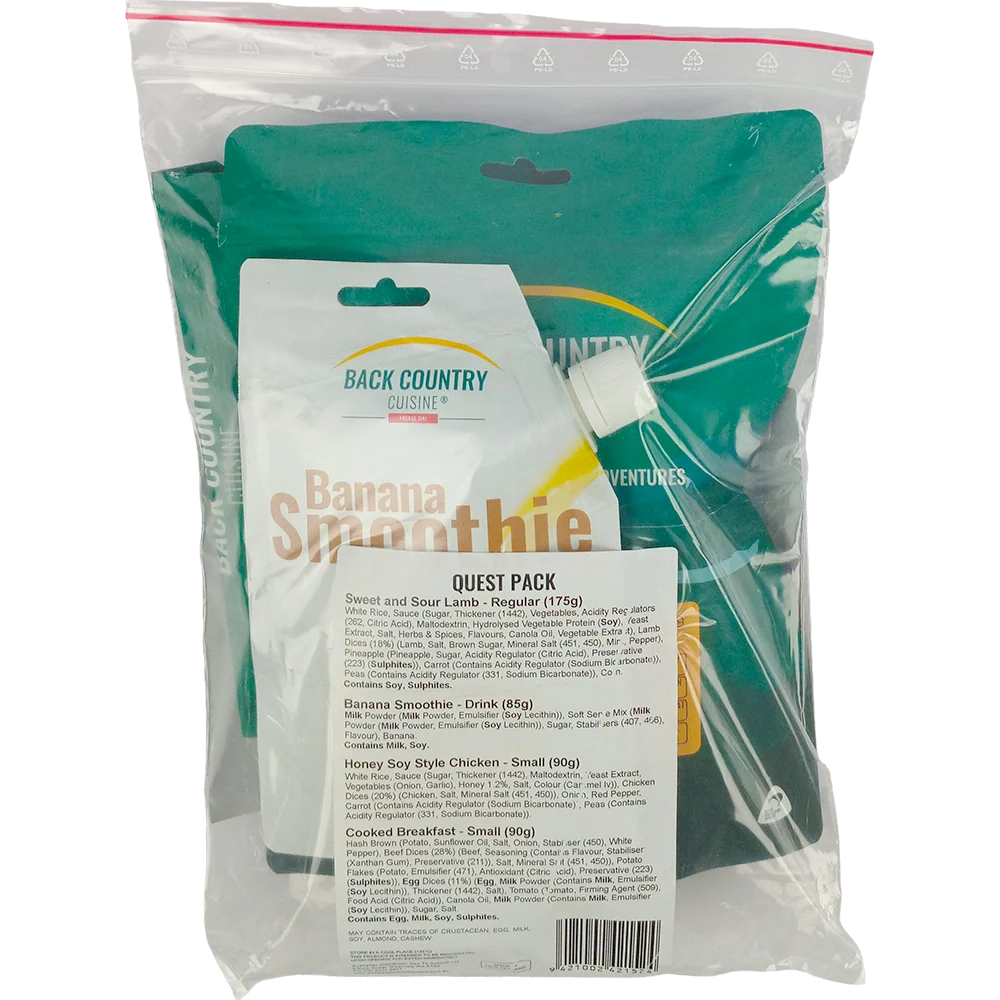 Back Country Cuisine - Quest Pack