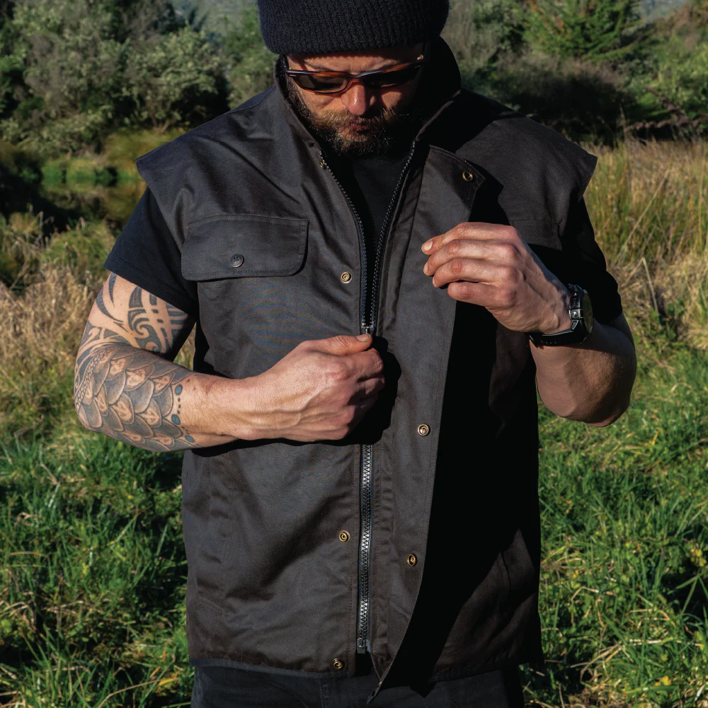 Outback Oilskin Vest