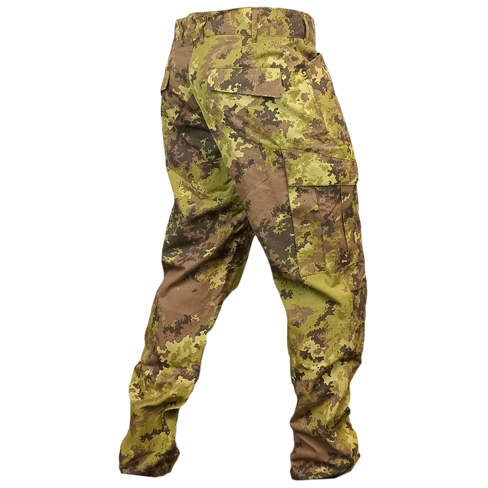 Italian Army Vegetato Camo Trousers - New
