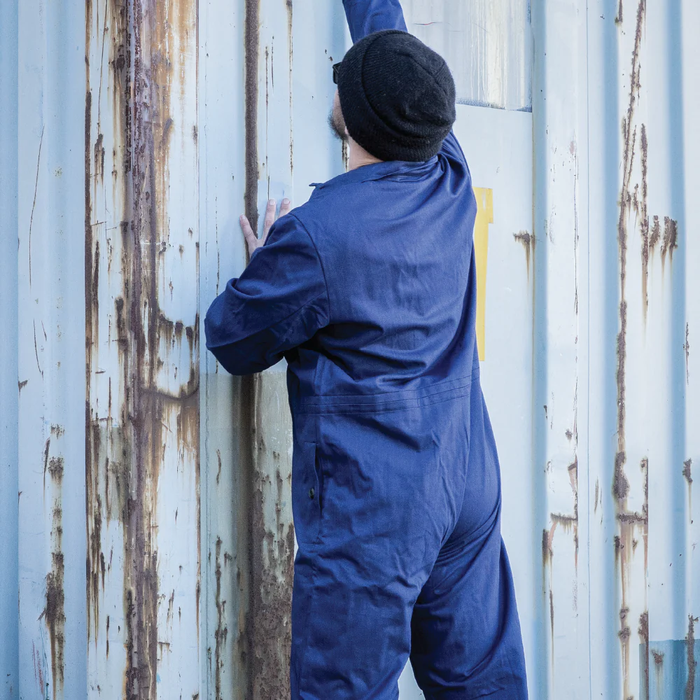 German Navy Blue Work Overalls