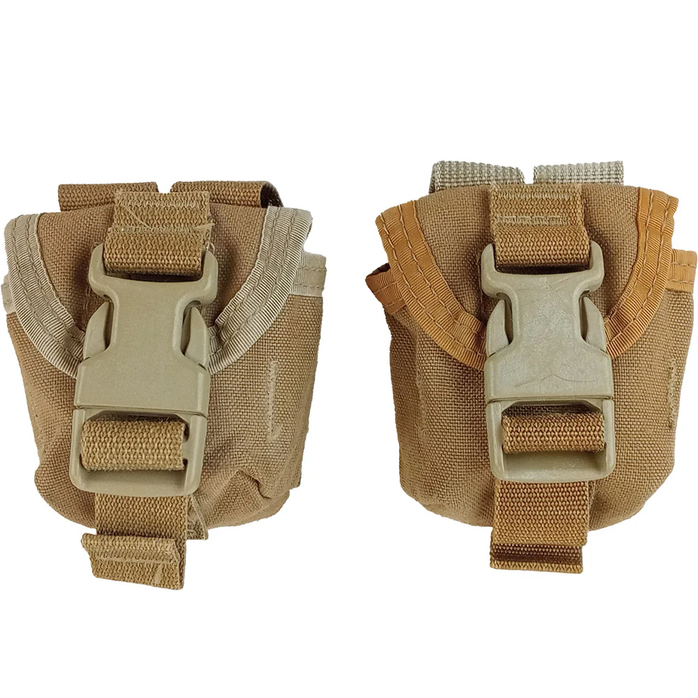 USMC Coyote Hand Grenade Clip Pouch