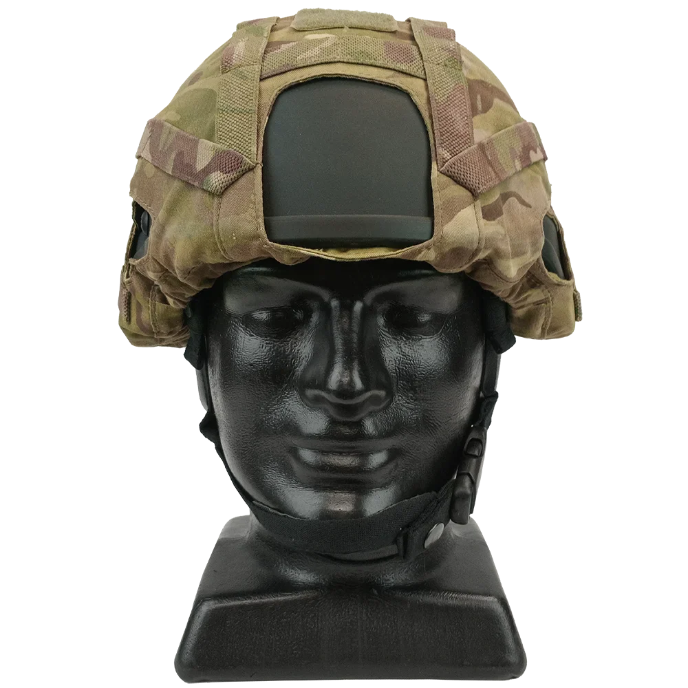 British MTP Virtus Helmet Cover - NVG and Rail Cutouts