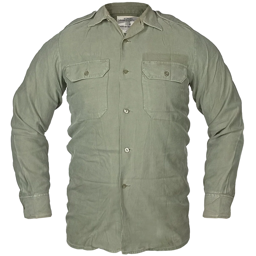 German Army Long Sleeve Shirt - Used