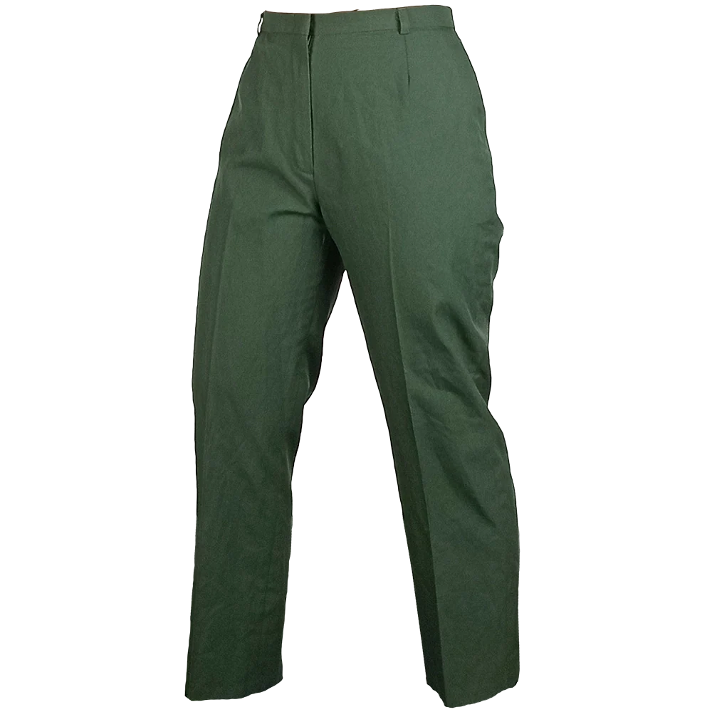 US Army Green Women's Service Dress Trousers