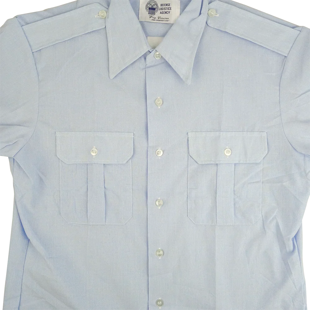 US Air Force Blue Short Sleeve Service Dress Shirt