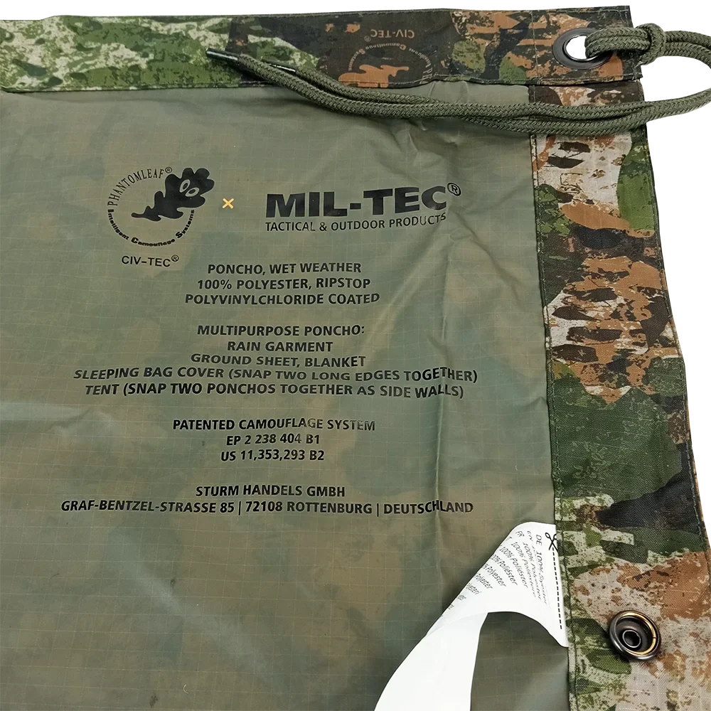 Phantomleaf WASP I Z3A Waterproof Poncho