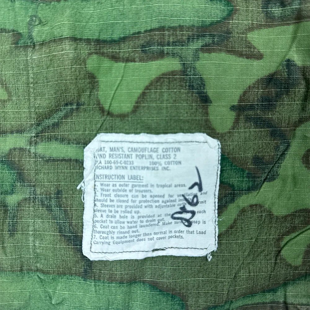 US Vietnam Era ERDL Jungle Shirt – Medium Regular