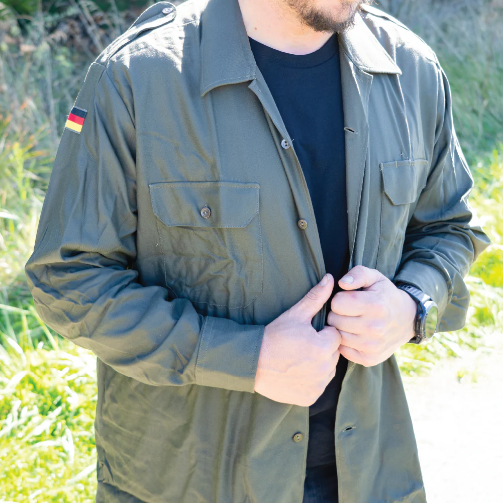 German Army Long Sleeve Shirt - New