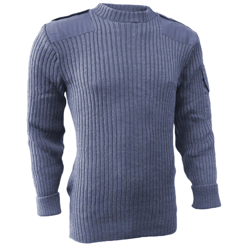 British RAF Blue Wool Jersey