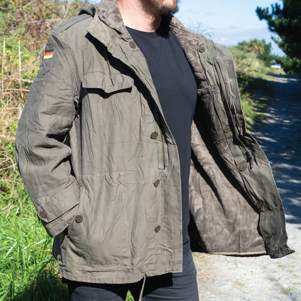 German Olive Drab Lined Parka