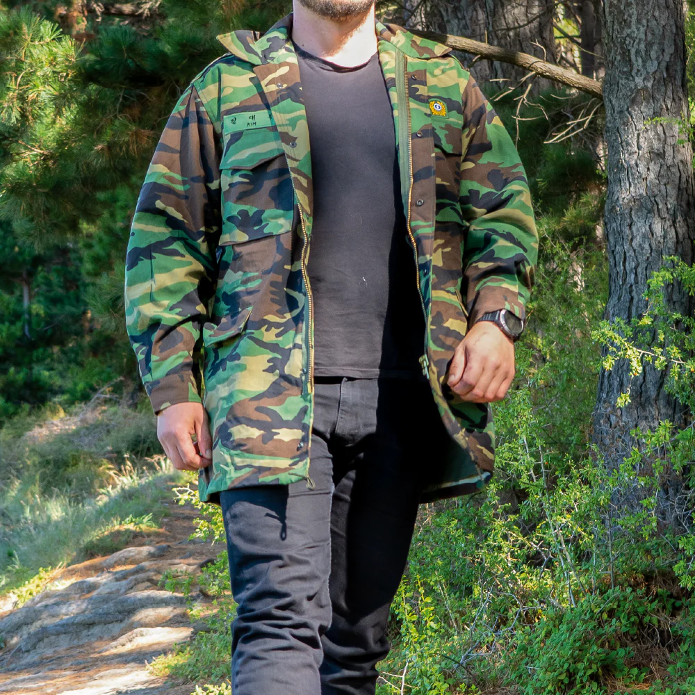 South Korean M90 Woodland Field Jacket