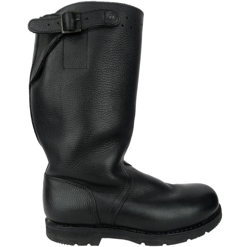 German Navy Leather Lined Jackboots