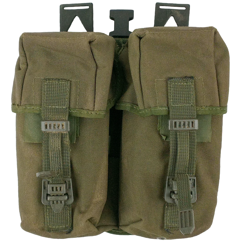 British OD Twin Mag Pouch
