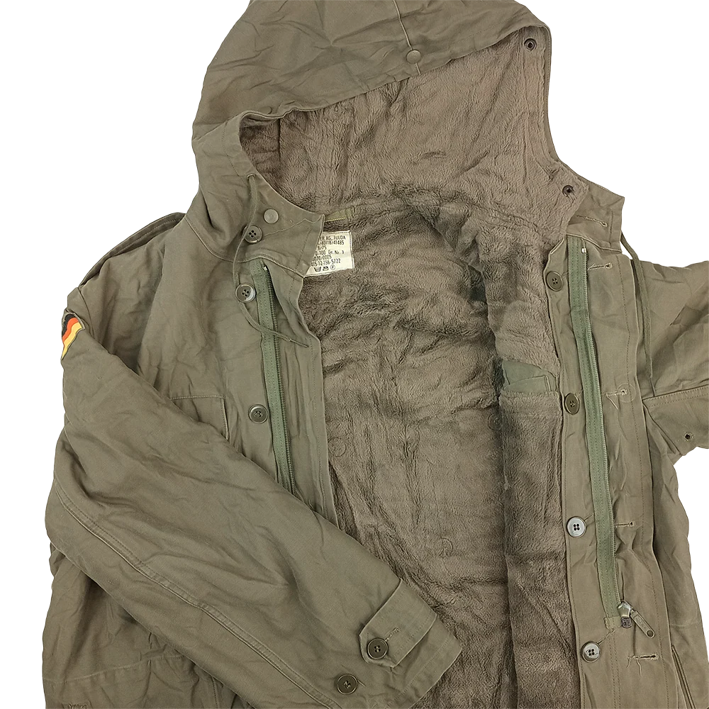 German Olive Drab Lined Parka
