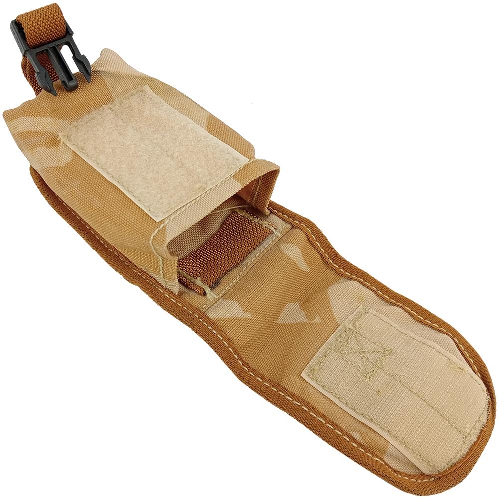 British Desert DPM MOLLE Helmet Pouch