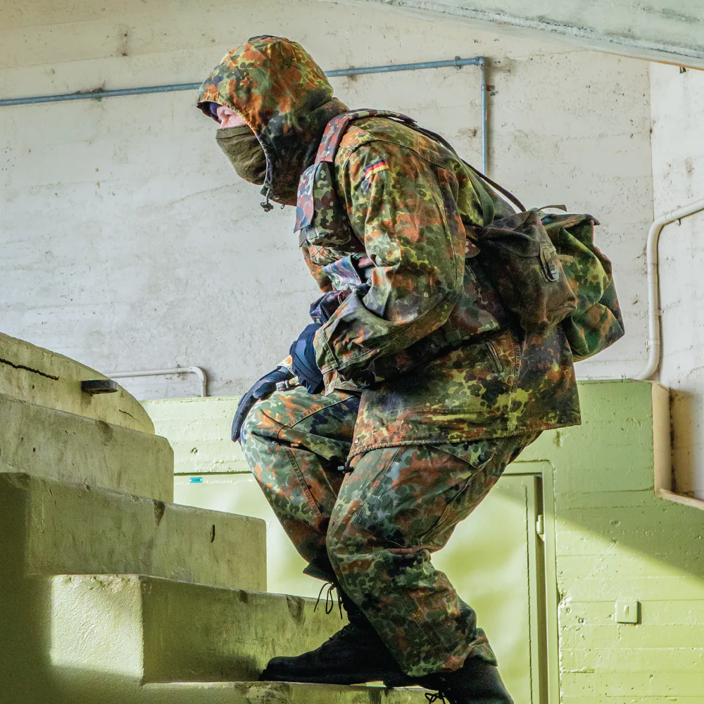 German Flecktarn Parka - No Liner