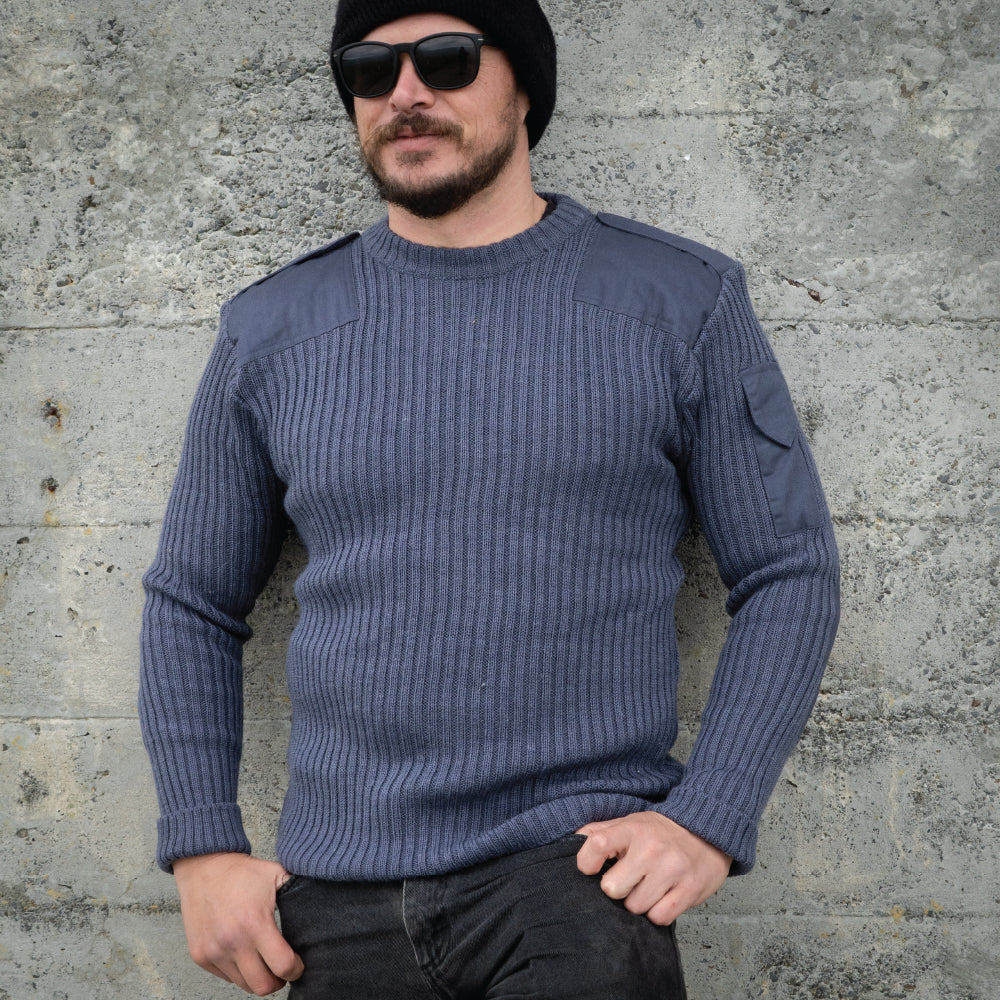 British RAF Blue Wool Jersey