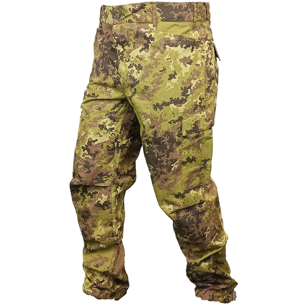 Italian Army Vegetato Camo Trousers - New