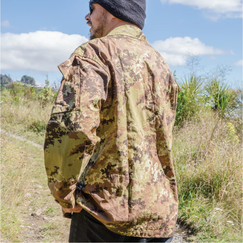 Italian Army Vegetato Field Shirt - New