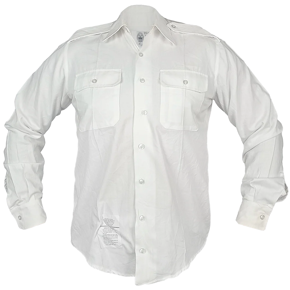 USGI White Service Dress Shirt