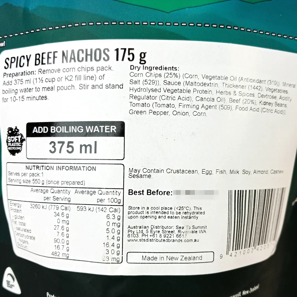 Back Country Cuisine - Spicy Beef Nachos