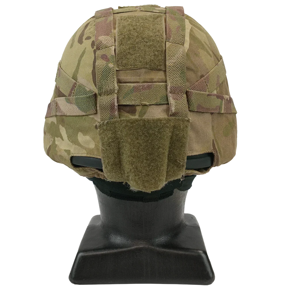 British MTP Virtus Helmet Cover - NVG and Rail Cutouts