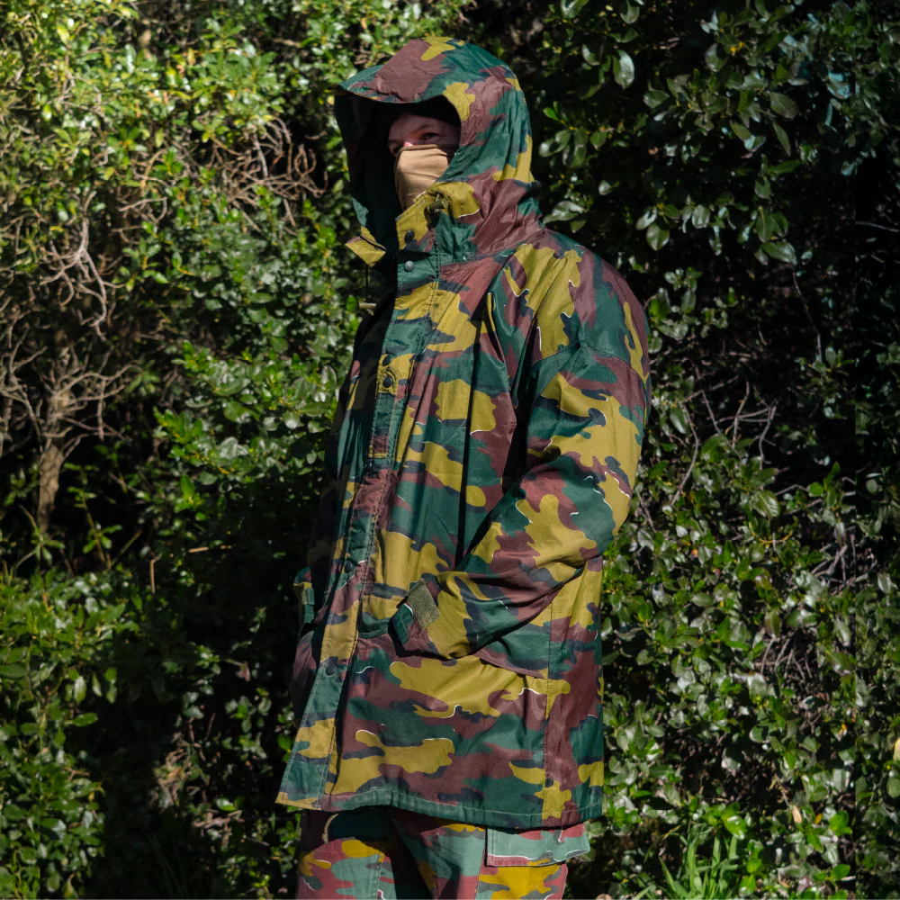 Belgian Jigsaw Camo Wet Weather Jacket