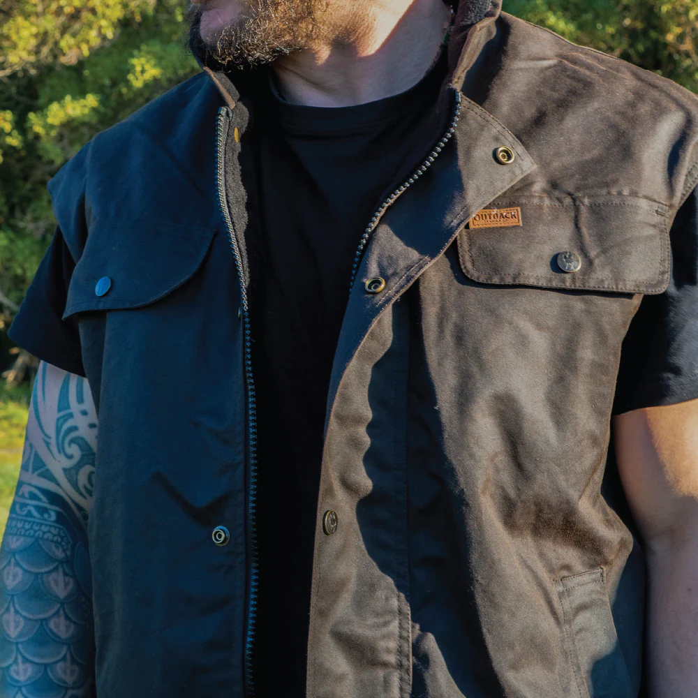 Outback Oilskin Vest