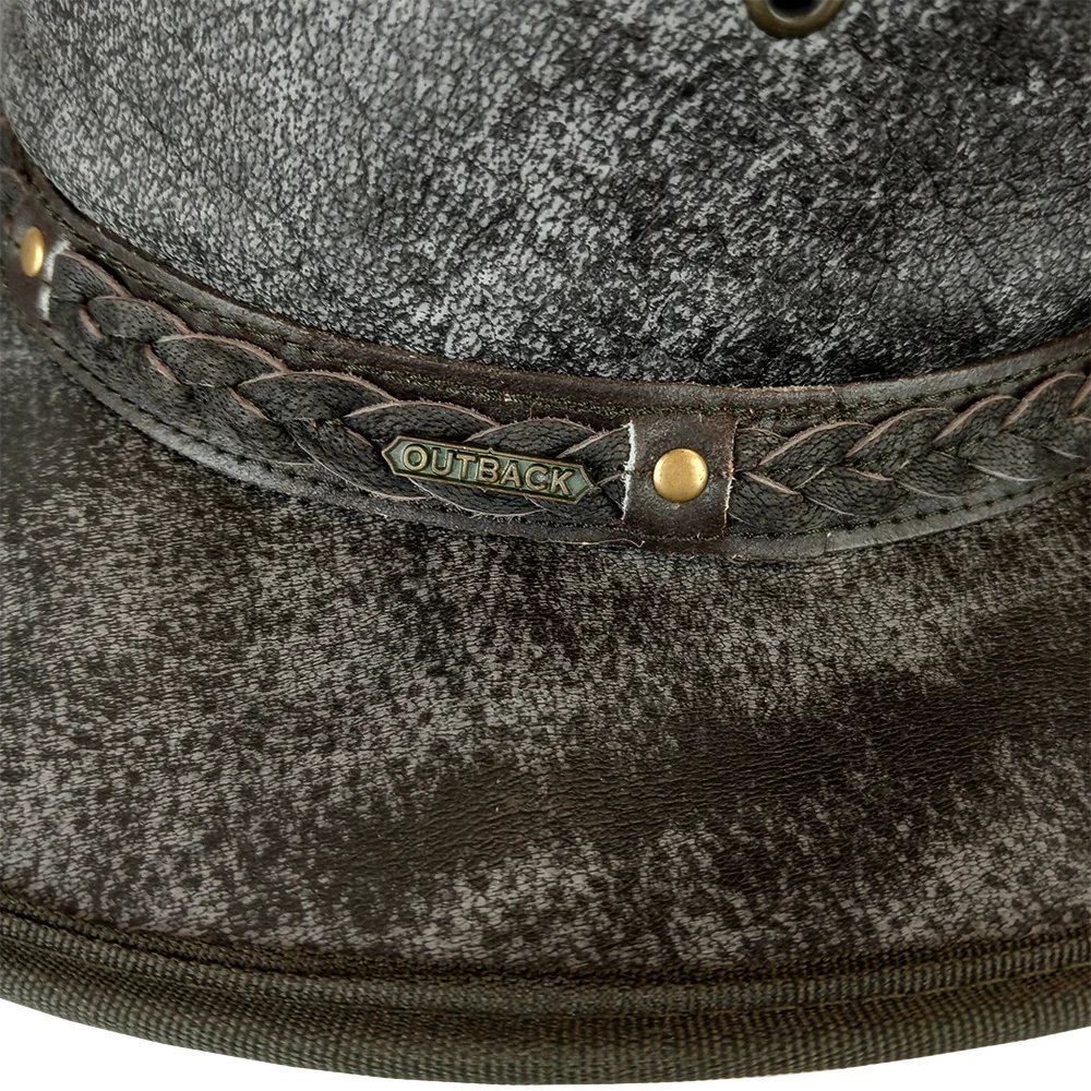Outback Ironbark Leather Hat