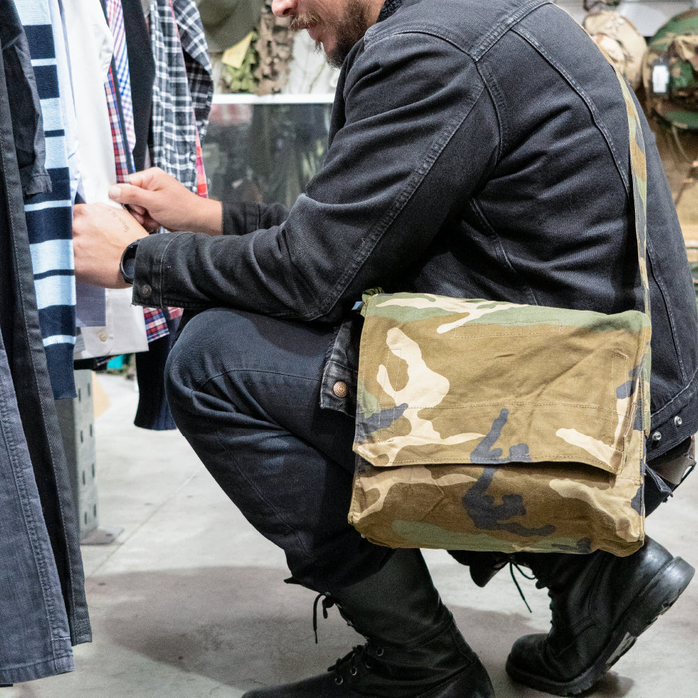 Croatian Army Woodland Shoulder Bag