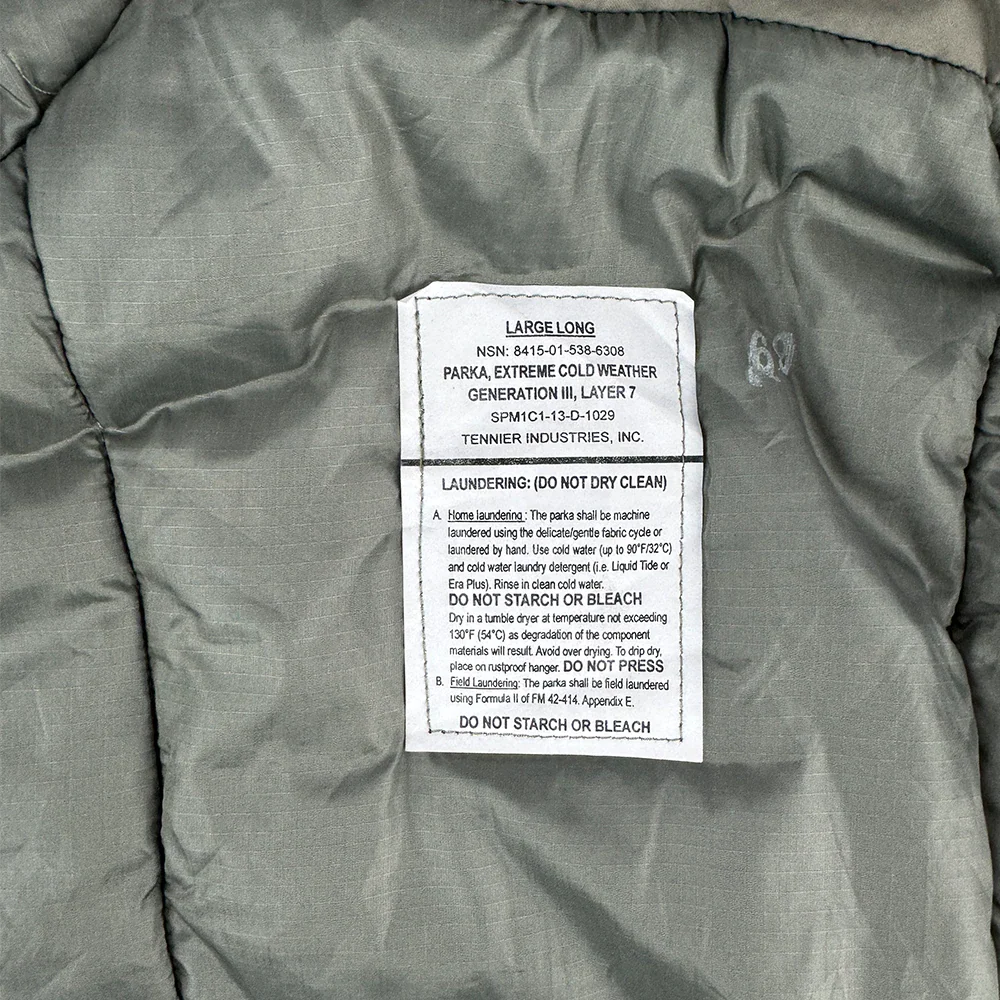US Extreme Cold Weather Gen III L7 Monster Parka