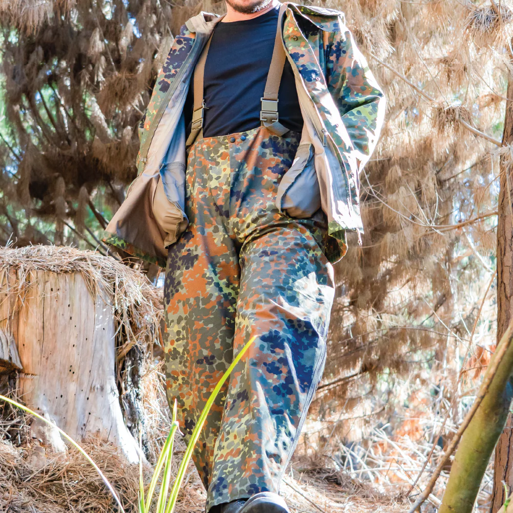 German Flecktarn Rain Jacket