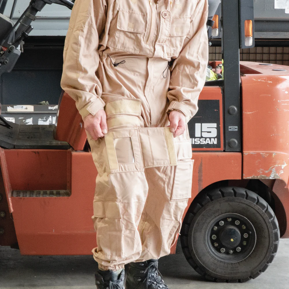British Army Beige AFV Overalls - New
