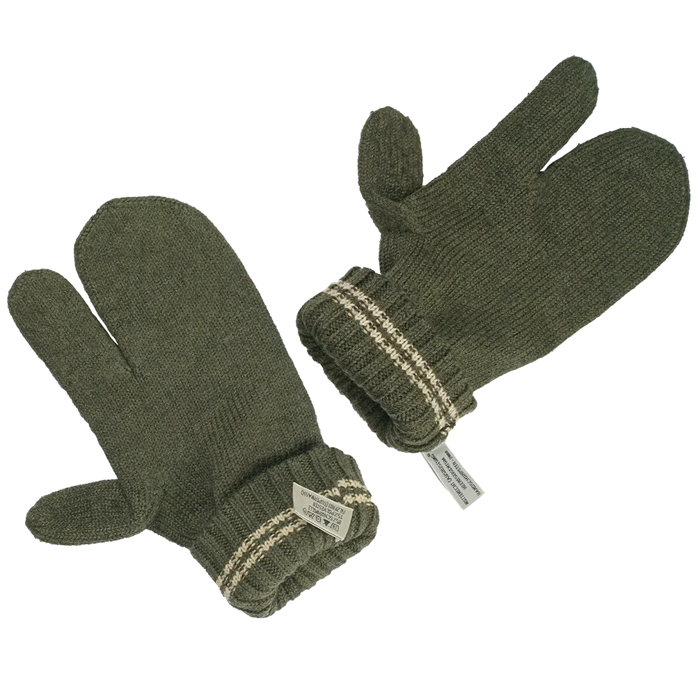 Austrian Army Wool Trigger Mittens
