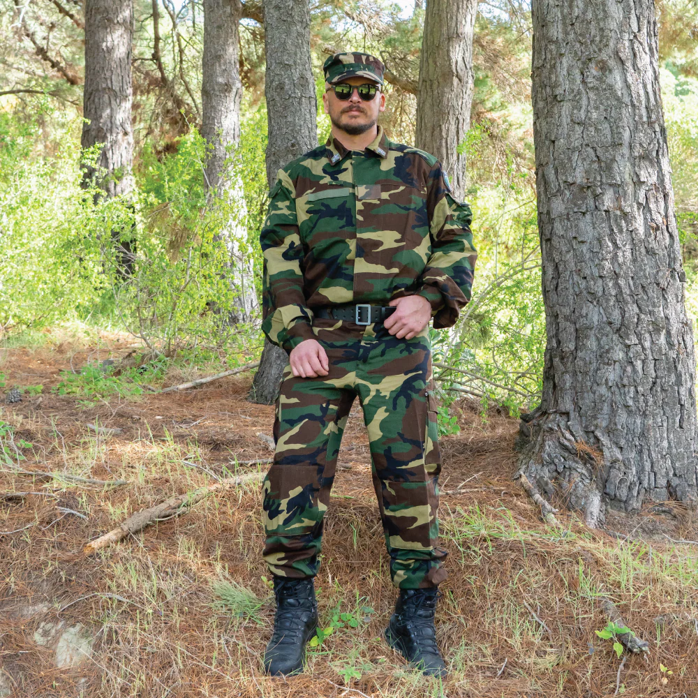 Italian Army Woodland Field Shirt
