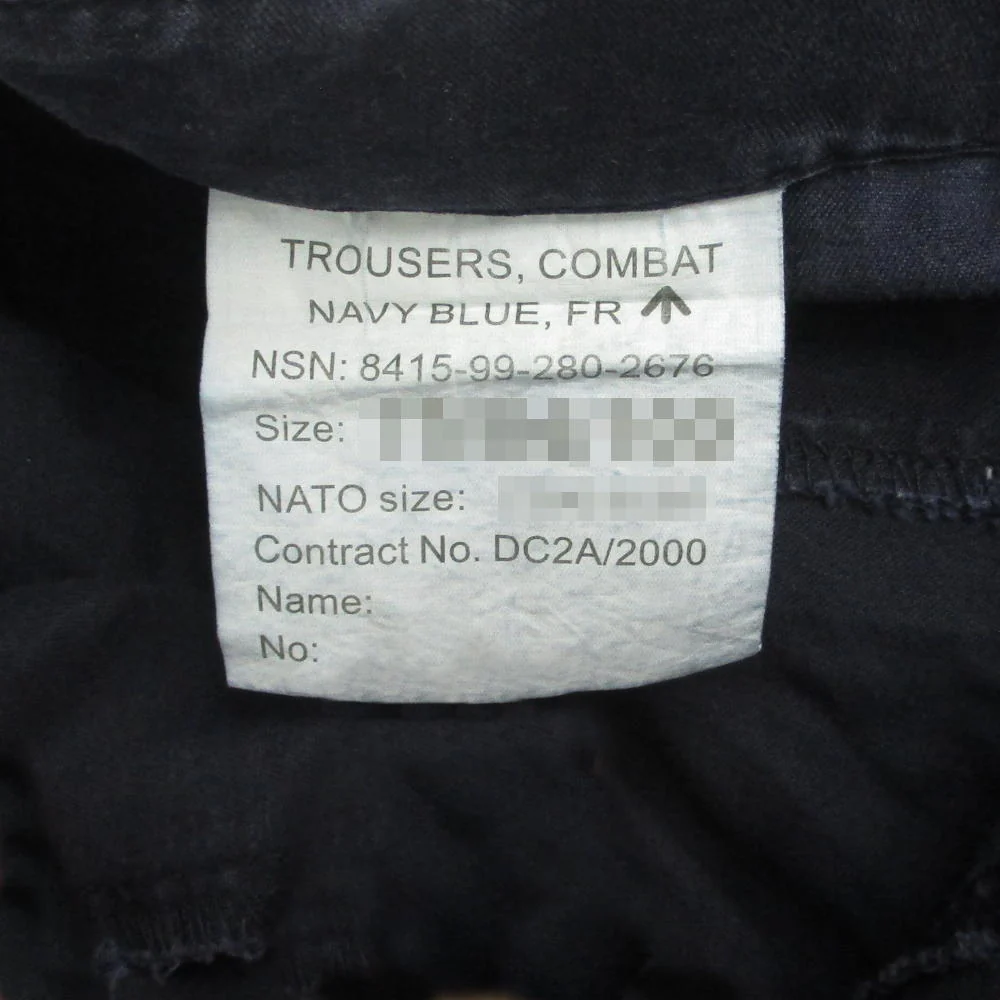 British Navy Combat Trousers
