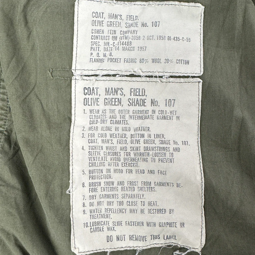 USGI M-1951 Field Jacket – Large Long