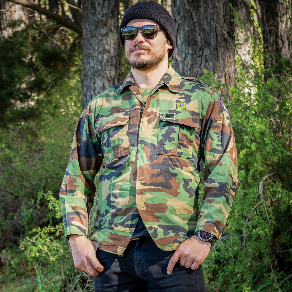 South Korean M90 Woodland Field Shirt