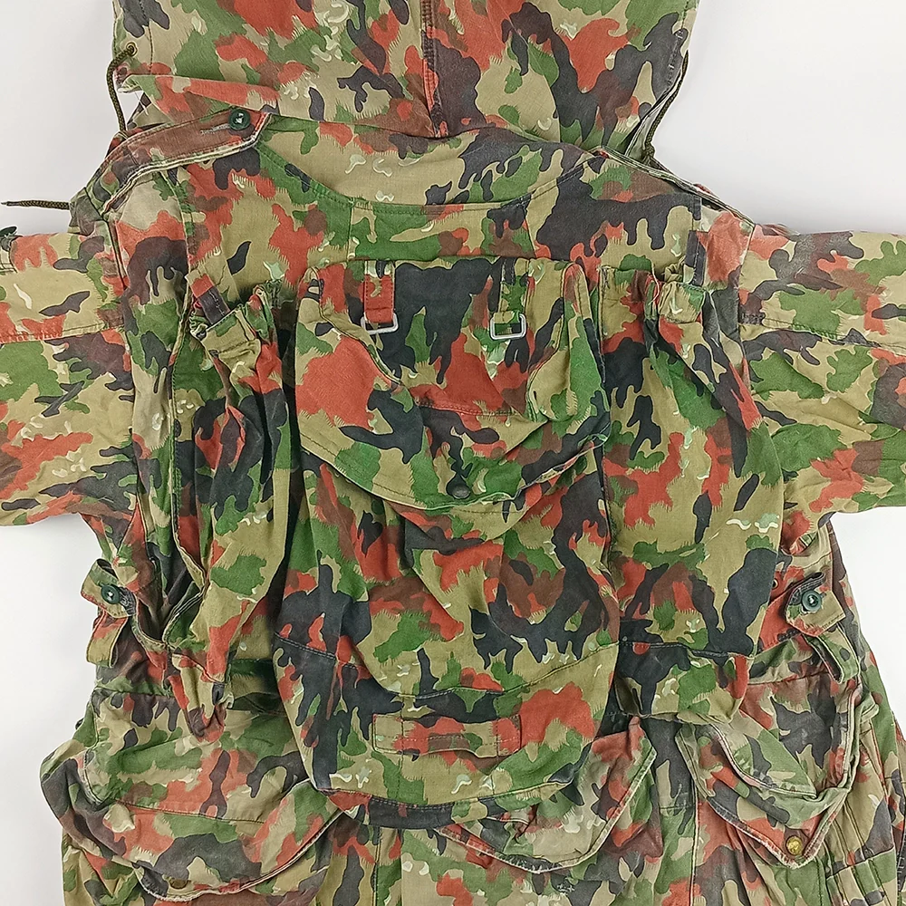 M61 Early Canvas TAZ57 Alpenflage Jacket with Canvas Backpack