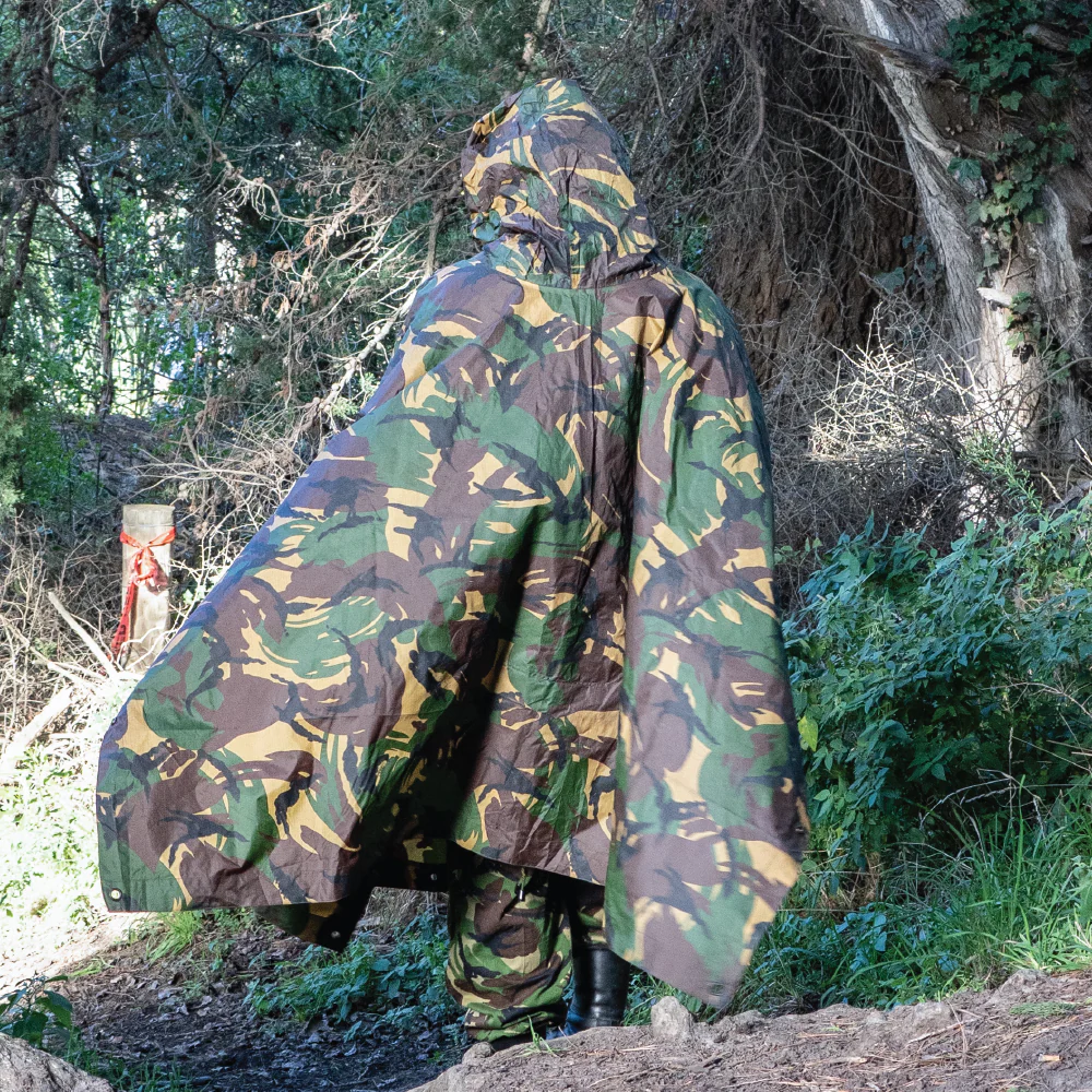 Dutch Army DPM Poncho - Value Grade