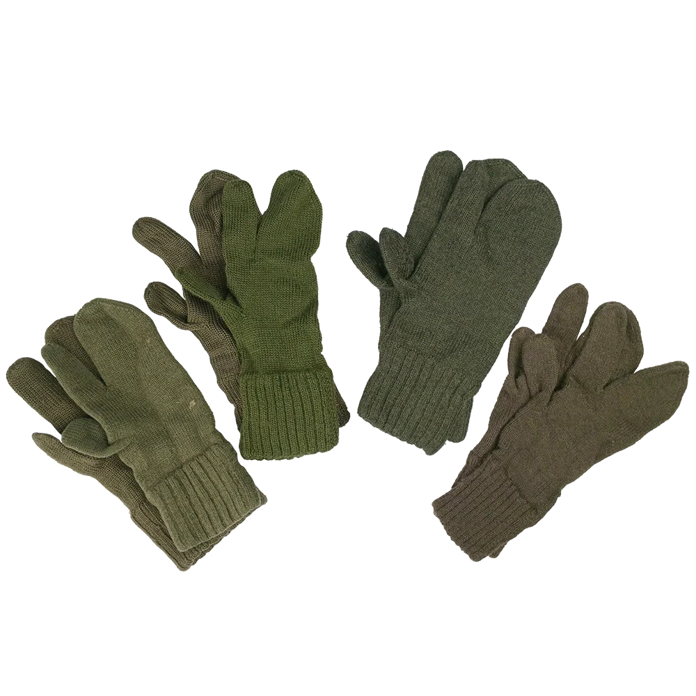 Austrian Army Wool Trigger Mittens