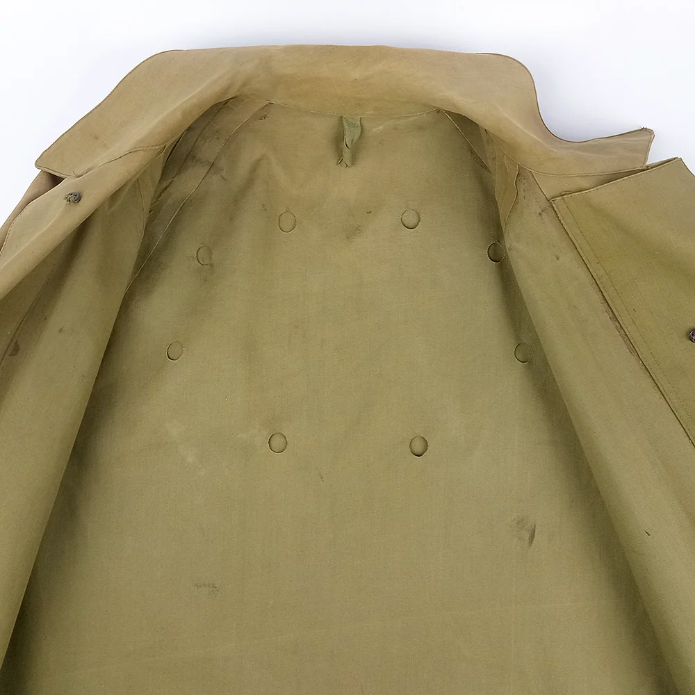 US WWII Dismounted Rain Coat OD, Sunlite - Medium