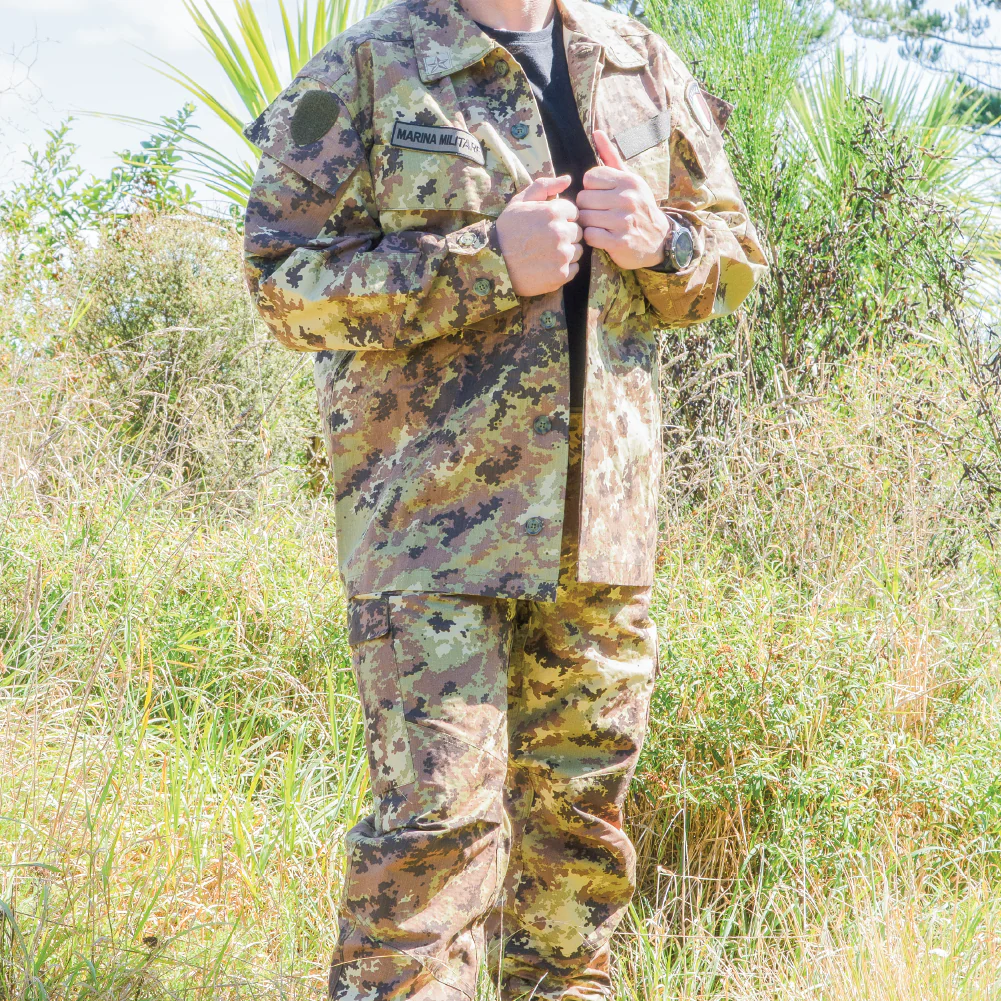 Italian Army Vegetato Field Shirt - New