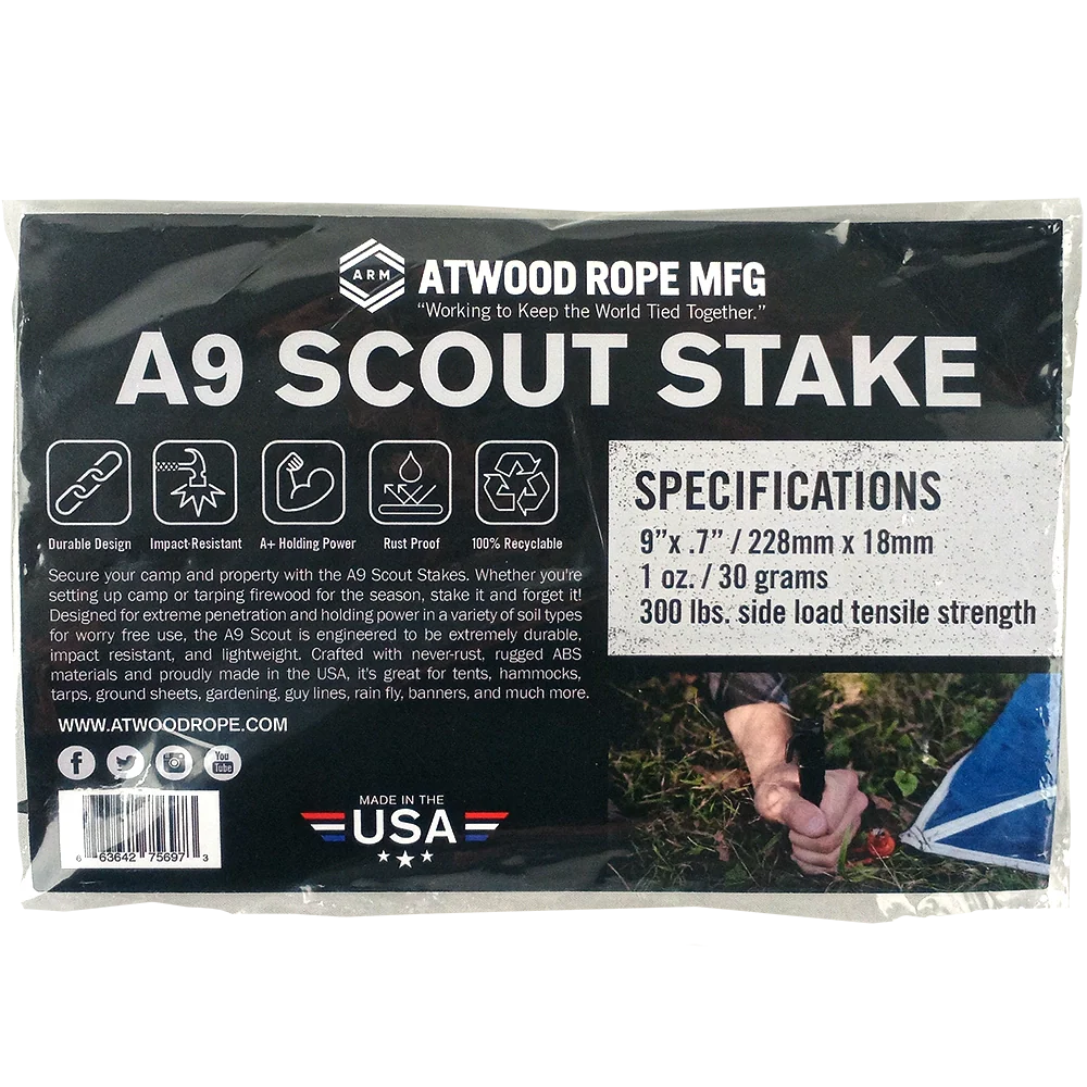 ARM A9 Tent Stake - 6 Pack