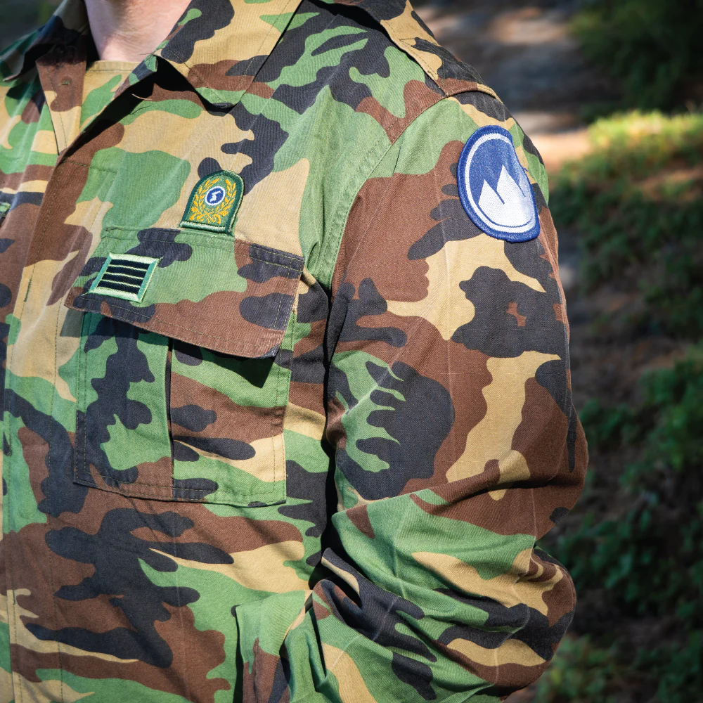 South Korean M90 Woodland Field Shirt