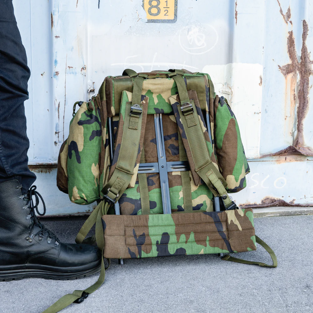 Turkish Army Woodland ALICE Pack w/ Frame