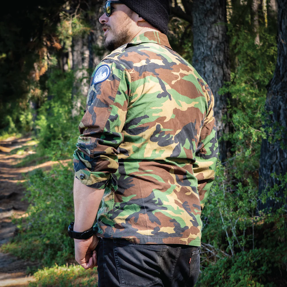 South Korean M90 Woodland Field Shirt - Value Grade