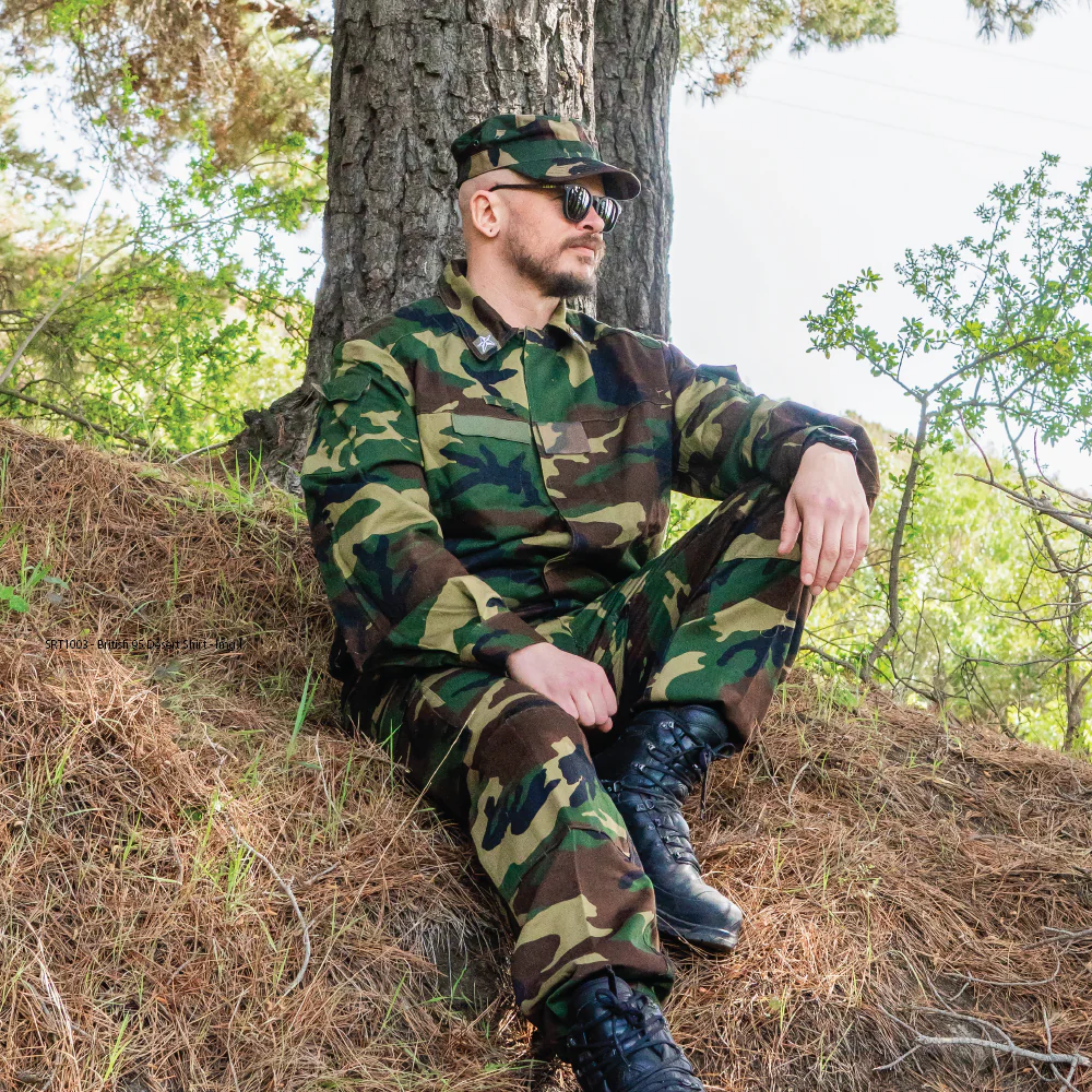 Italian Army Woodland Field Shirt