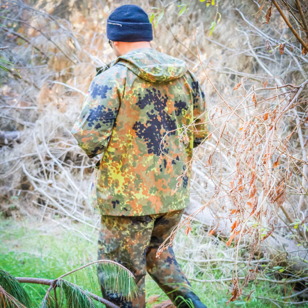 German Flecktarn Rain Jacket
