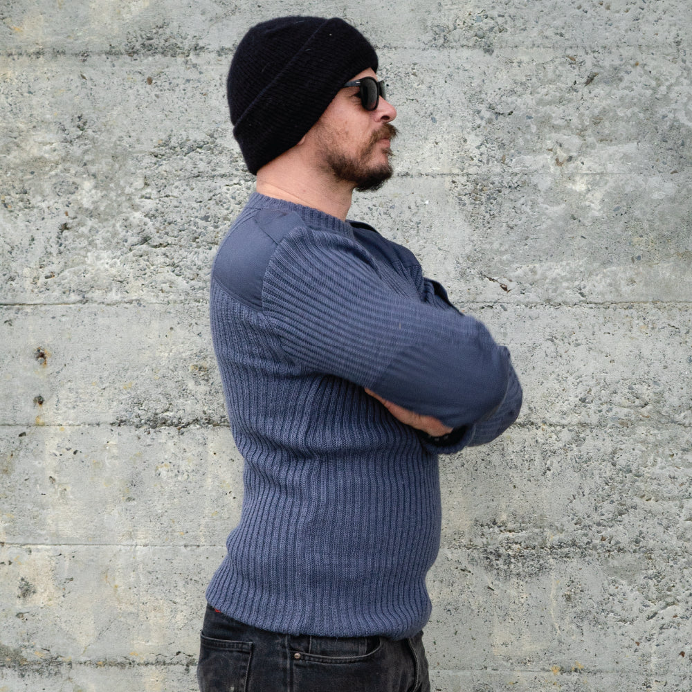 British RAF Blue Wool Jersey